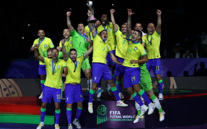 फिफा फूटसल विश्वकप जितपछि ब्राजिलको स्थान अझ मजबुत – महिलाको सूचीमा पाँच नयाँ टोलीहरू