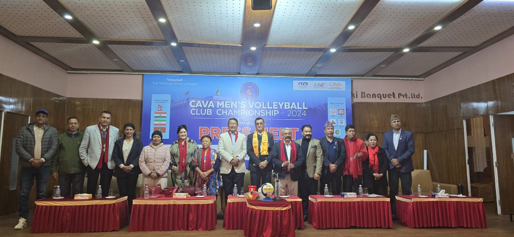 नेपालमा CAVA पुरुष भलिबल क्लब च्याम्पियनसिप २०८१ आयोजना हुने