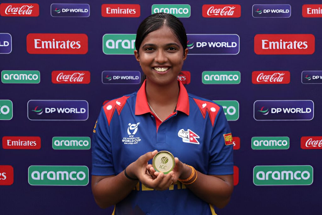 पूजा महतो आईसीसी ‘टिम अफ द टुर्नामेन्ट’ मा समावेश