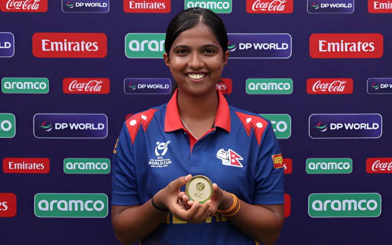 पूजा महतो आईसीसी ‘टिम अफ द टुर्नामेन्ट’ मा समावेश