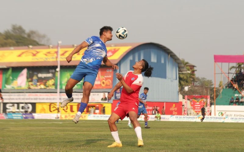 बबिन बोहोराको निर्णायक गोलले झापा ११ लाई अन्तिम आठमा पुर्यायो