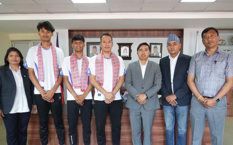 तेक्वान्दो टोली चीन प्रस्थान गर्ने