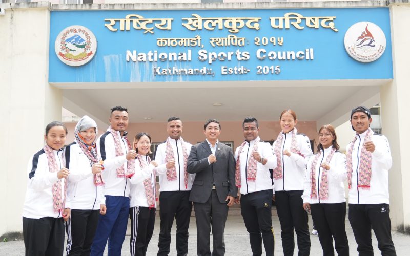 ५ खेलाडी सहित नेपाली कराते टोली अस्ट्रेलियन ओपनमा भाग लिन अस्ट्रेलिया जाँदै