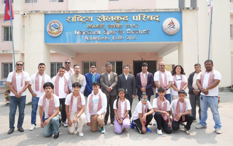 आईएसएफ यु–१५ जिम्नासियाडका लागि नेपाली टोली सर्बिया प्रस्थान