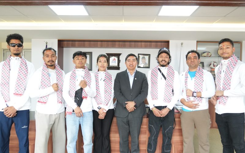 प्रथम थाइल्यान्ड किक बक्सिङ वर्ल्ड कपका लागि नेपाली टोली थाइल्यान्ड प्रस्थान