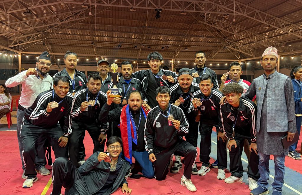 नेपाललाई डजबल खेलमा कास्य