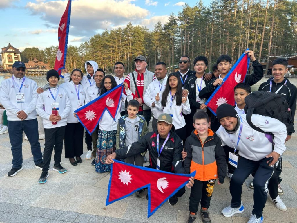 सर्बियामा नेपाली टोलीको गर्विलो उपस्थिति, यु–१५ जिम्नासियाडमा प्रतिस्पर्धा सुरु