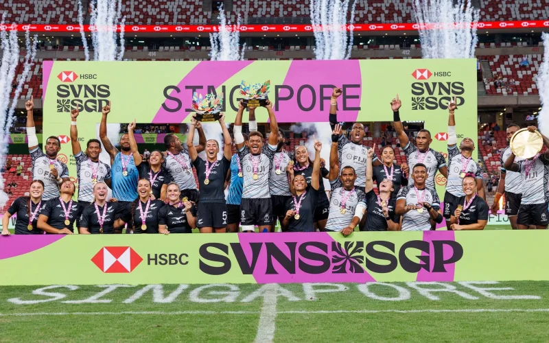 Fiji and New Zealand wins HSBC SVNS Singapore