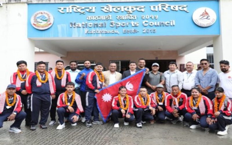 विश्व बुदो मार्सल आर्ट्स च्याम्पियनसिपका लागि नेपाली टोली अजरबैजान प्रस्थान