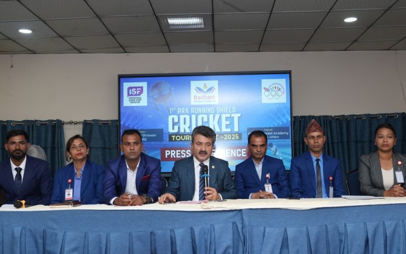 आरआरए रनिङ शिल्ड क्रिकेट प्रतियोगिता सोमबारदेखि सुरु