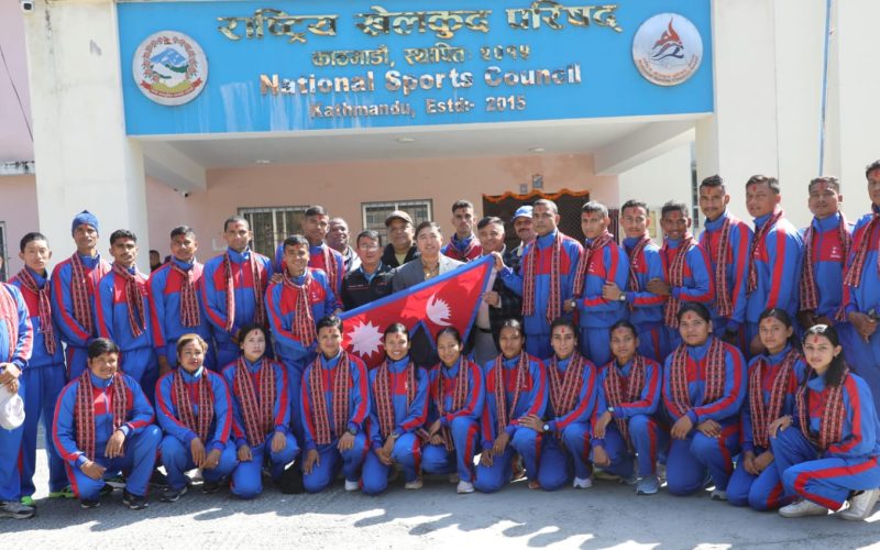 एथलेटिक्स टोली भारत जाने