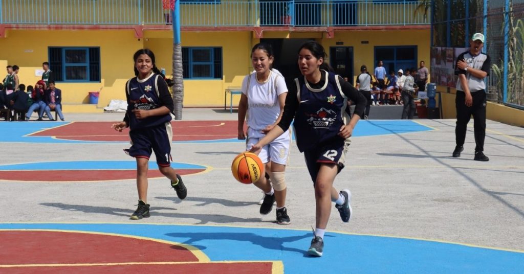 प्रथम तेजस्वी कप अन्तरविद्यालय बास्केटबल सुरु